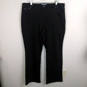 Kim Rogers Black Jeans | sz 18